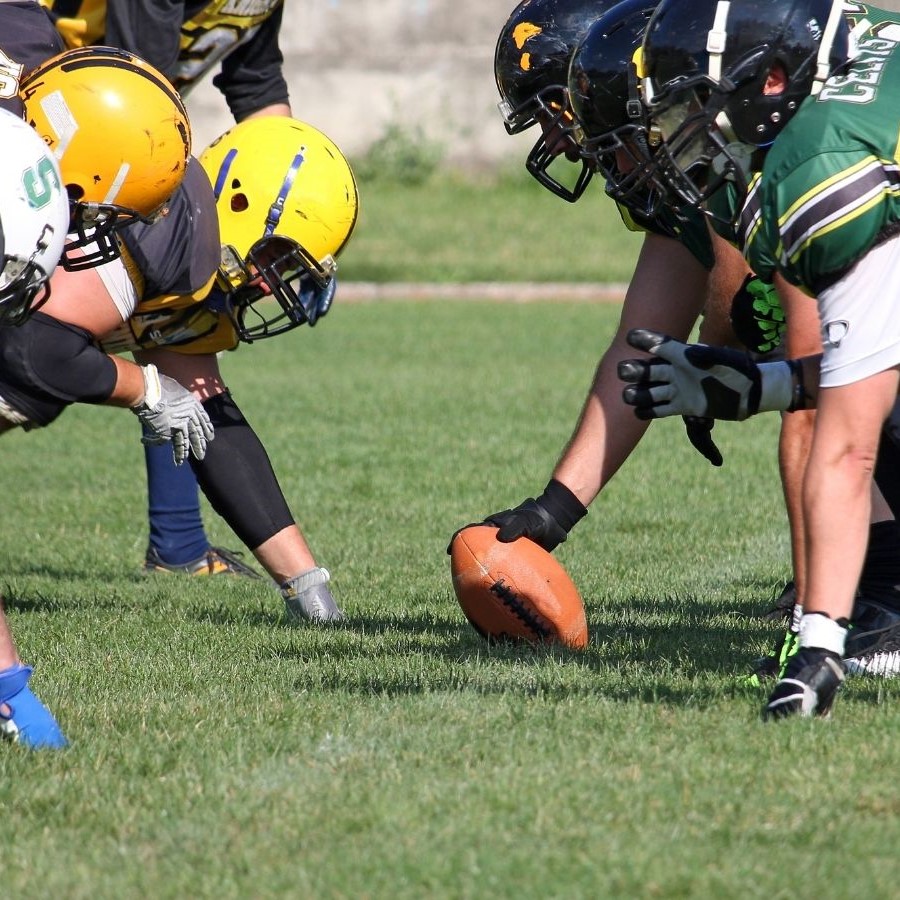 a football game