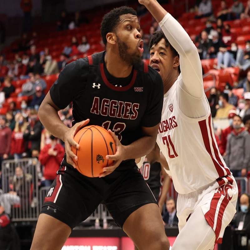 New Mexico basketball players