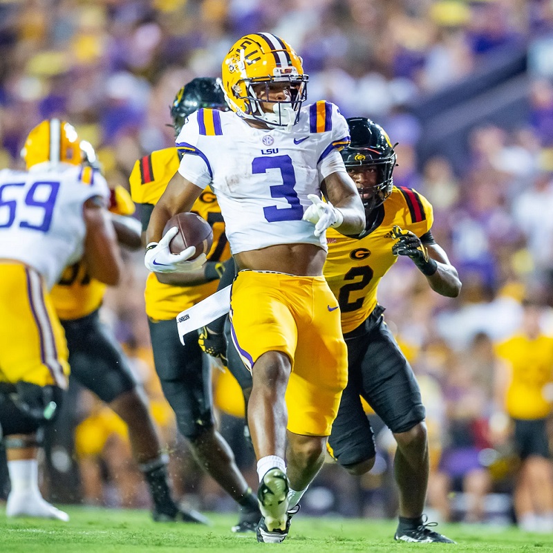 LSU football players