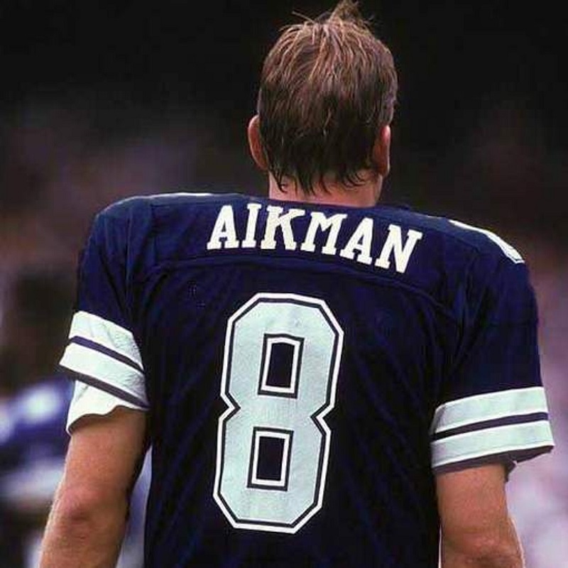 The Dallas Cowboys' Troy Aikman Jersey