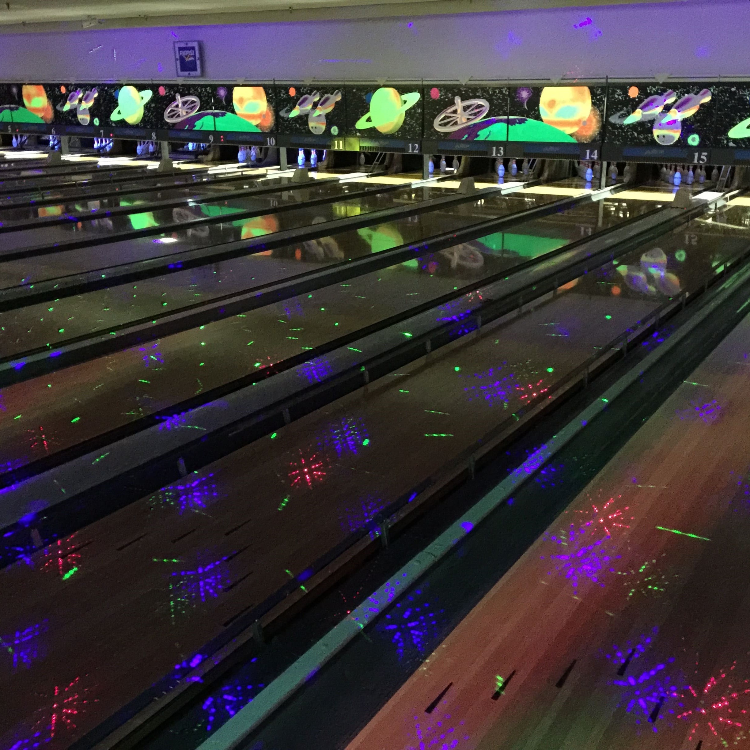cosmic bowling